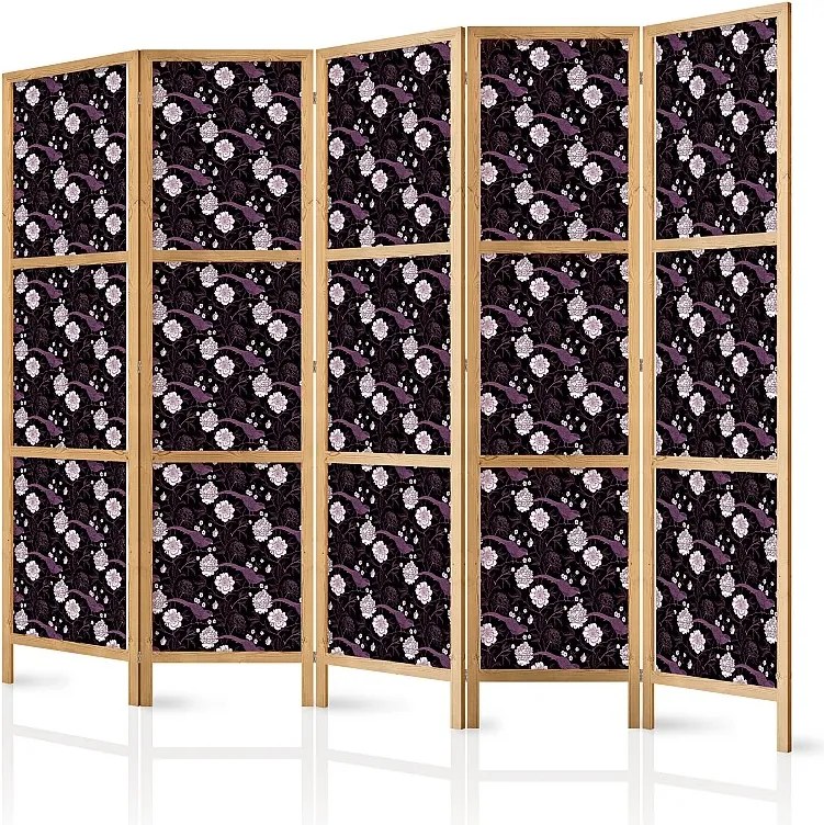 Parawan japoński Artgeist Kwiaty 225 x 172 cm 1 szt