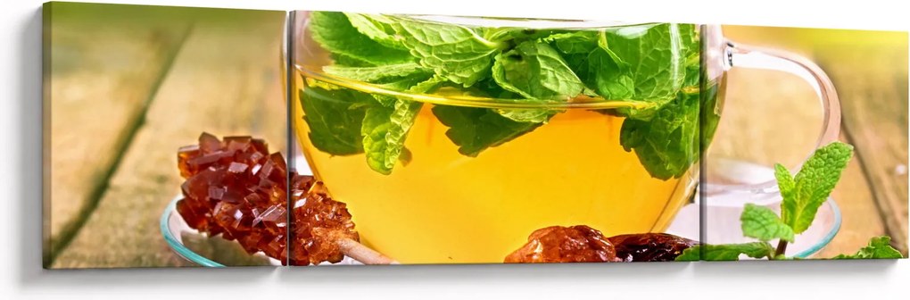 Obraz - Herbata (170x50 cm)