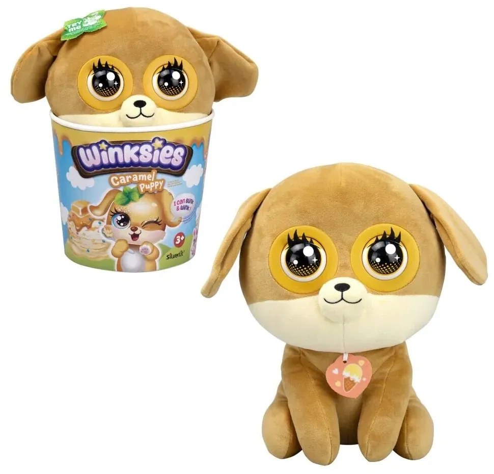 Winksies - Caramel Puppy, jasnobrązowy
