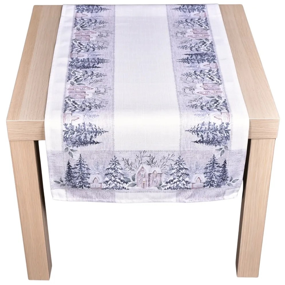 Świąteczny bieżnik Zimowa nostalgia, 40 x 90 cm