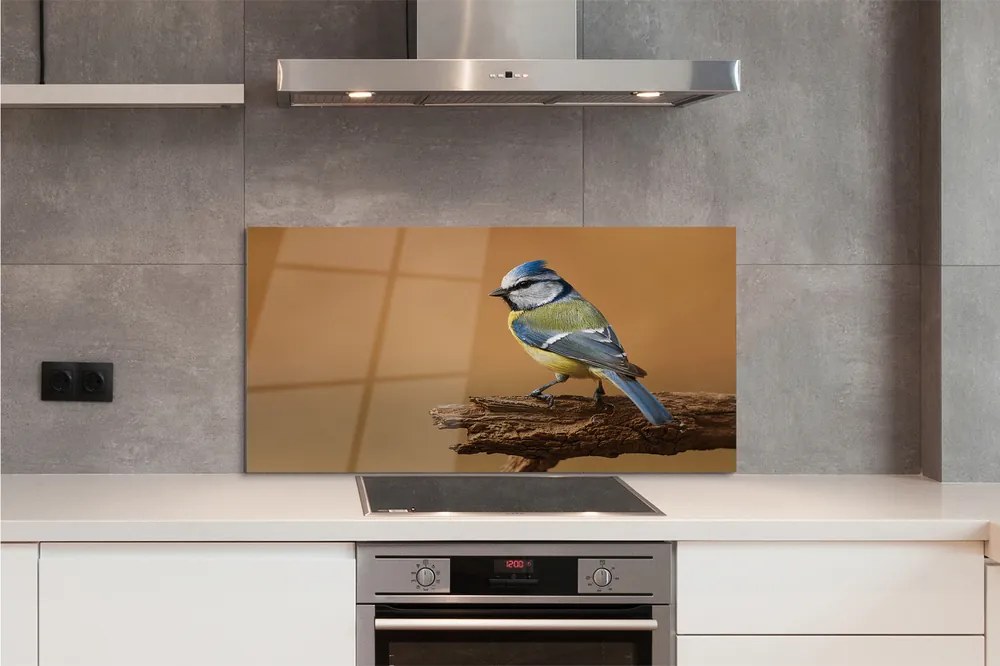 Panel Szklany Artystyczny Portret Ptaka