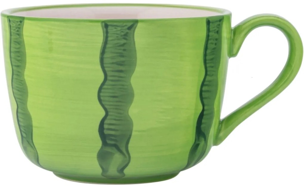 Altom Zestaw ceramicznych kubków jumbo Tropicanamelon 470 ml, 2 szt.