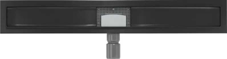 Mexen Flat korpus do odpływu liniowego 70 cm, czarny - 1715070