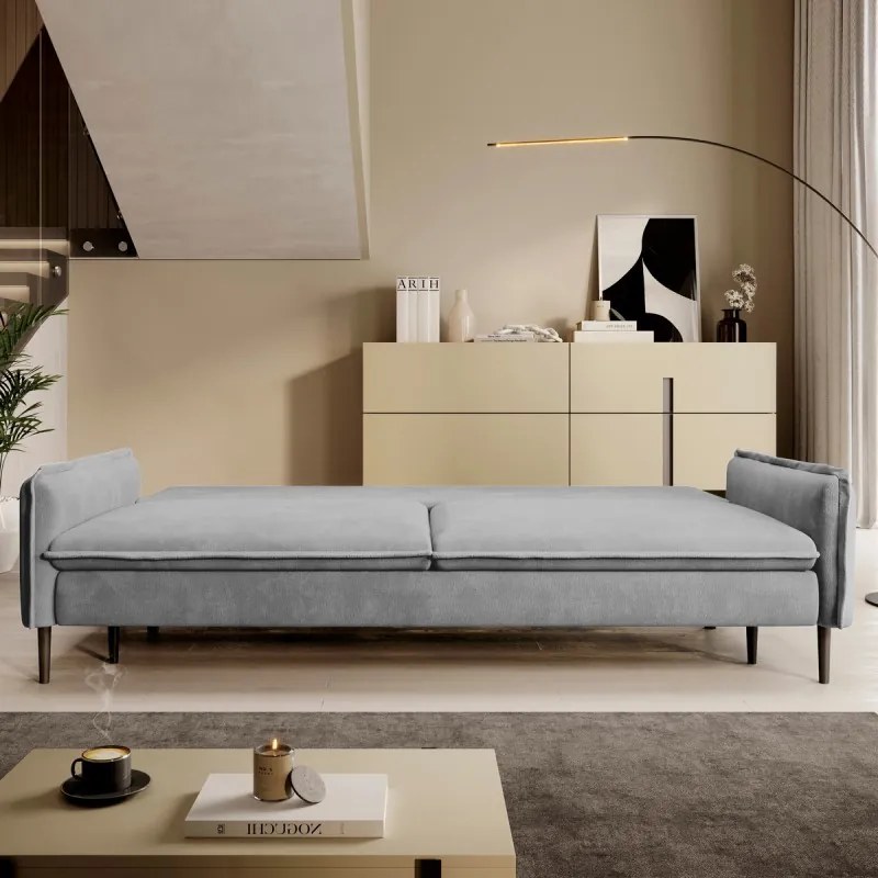 Sofa kanapa GLOSSY z funkcją spania i pojemnikiem WERSAL