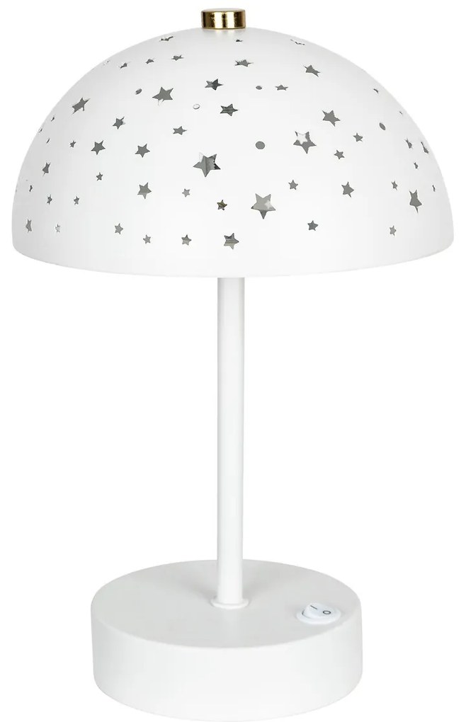 Lampka grzybek do pokoju dziecka STAR, Ø 15 cm