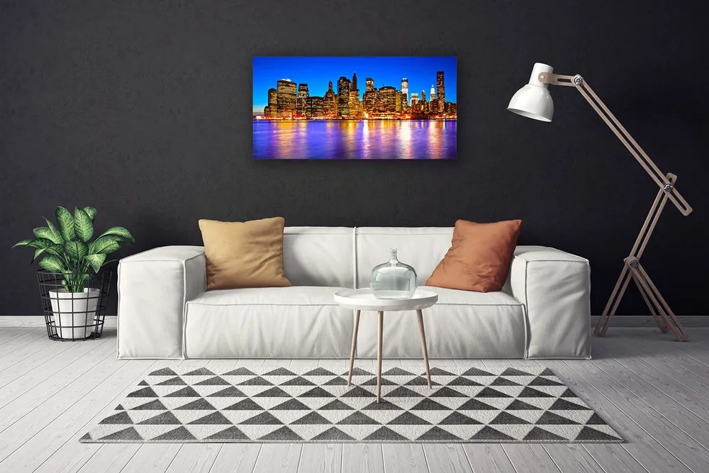 Fotoobraz na płótnie Panorama Miejskiej Metropolii
