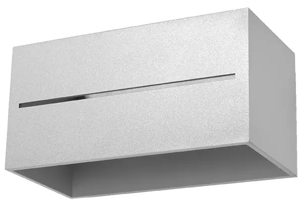 Szary geometryczny kinkiet LED - 4X EX530 D3-M19