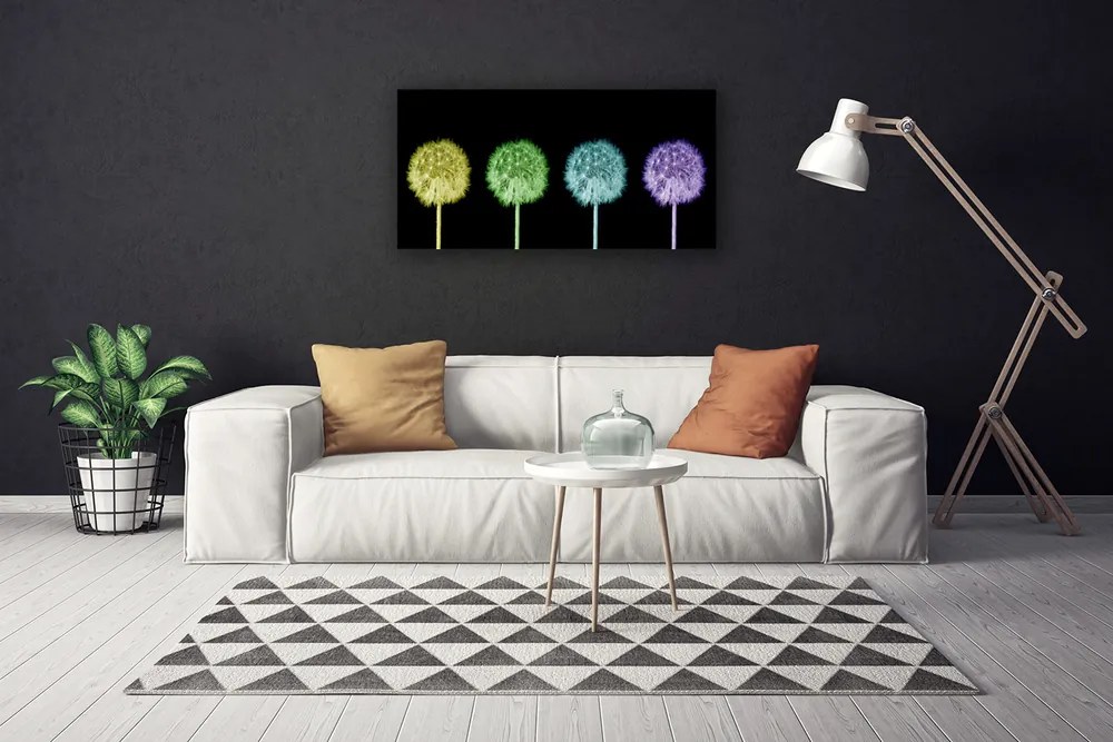 Obraz na płótnie Puszysta Kula Mniszka