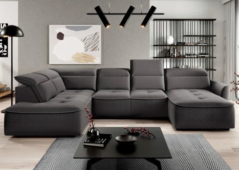 Narożnik MURILLO XL z elektryczną regulacją siedziska WERSAL