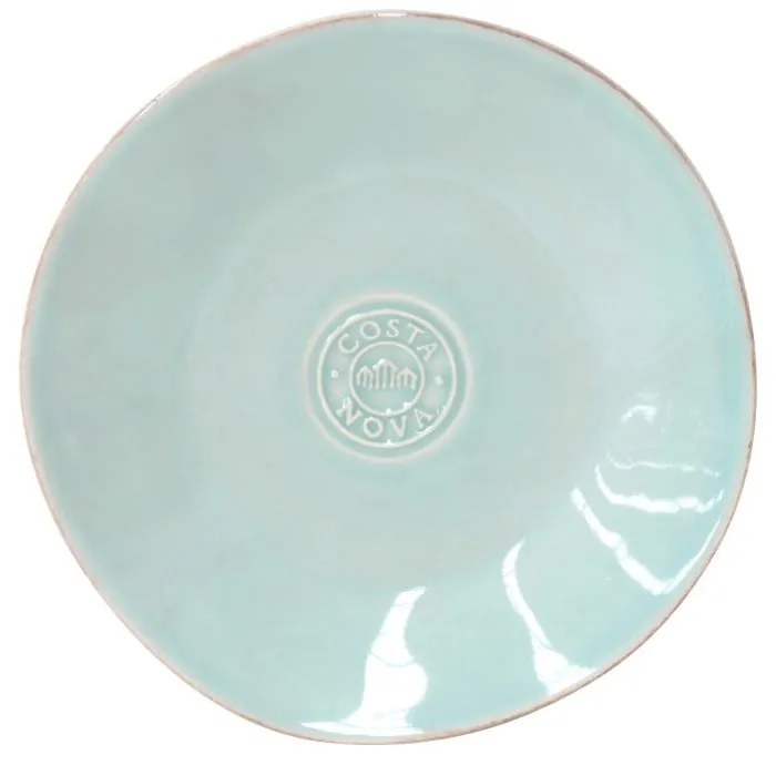 Turkusowy kamionkowy talerz na pieczywo Costa Nova Nova, ⌀ 16 cm