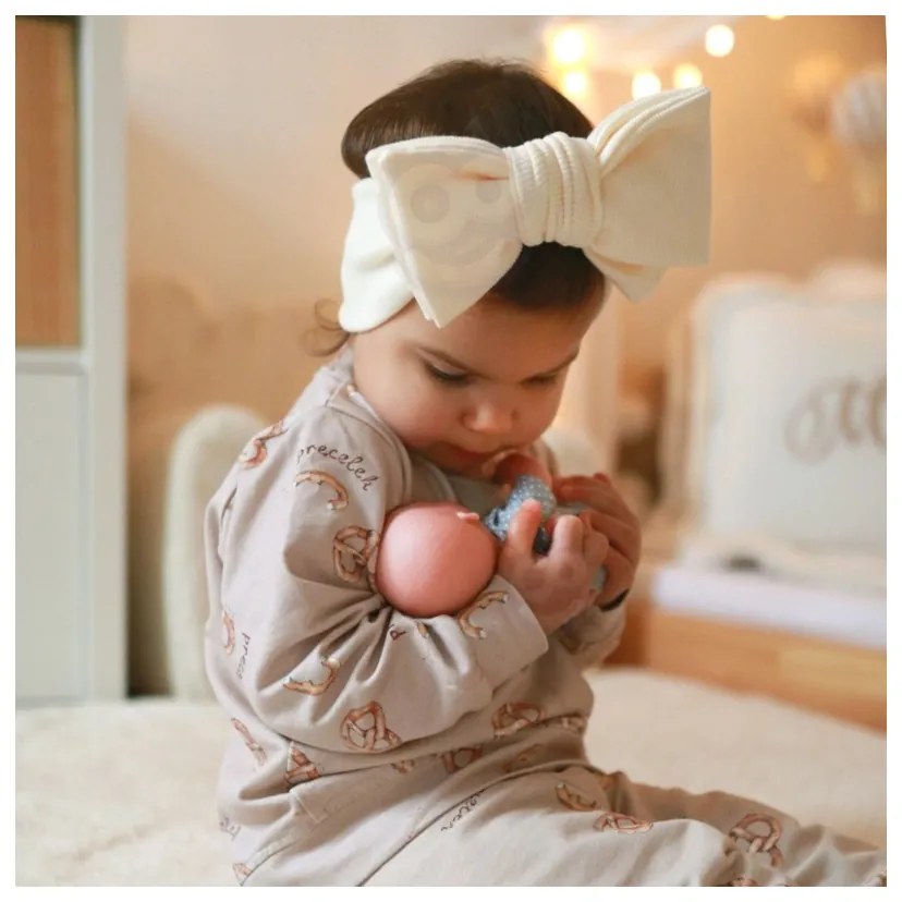 Woopie royal pierwsza lalka bobas z kocykiem króliczkiem 23 cm