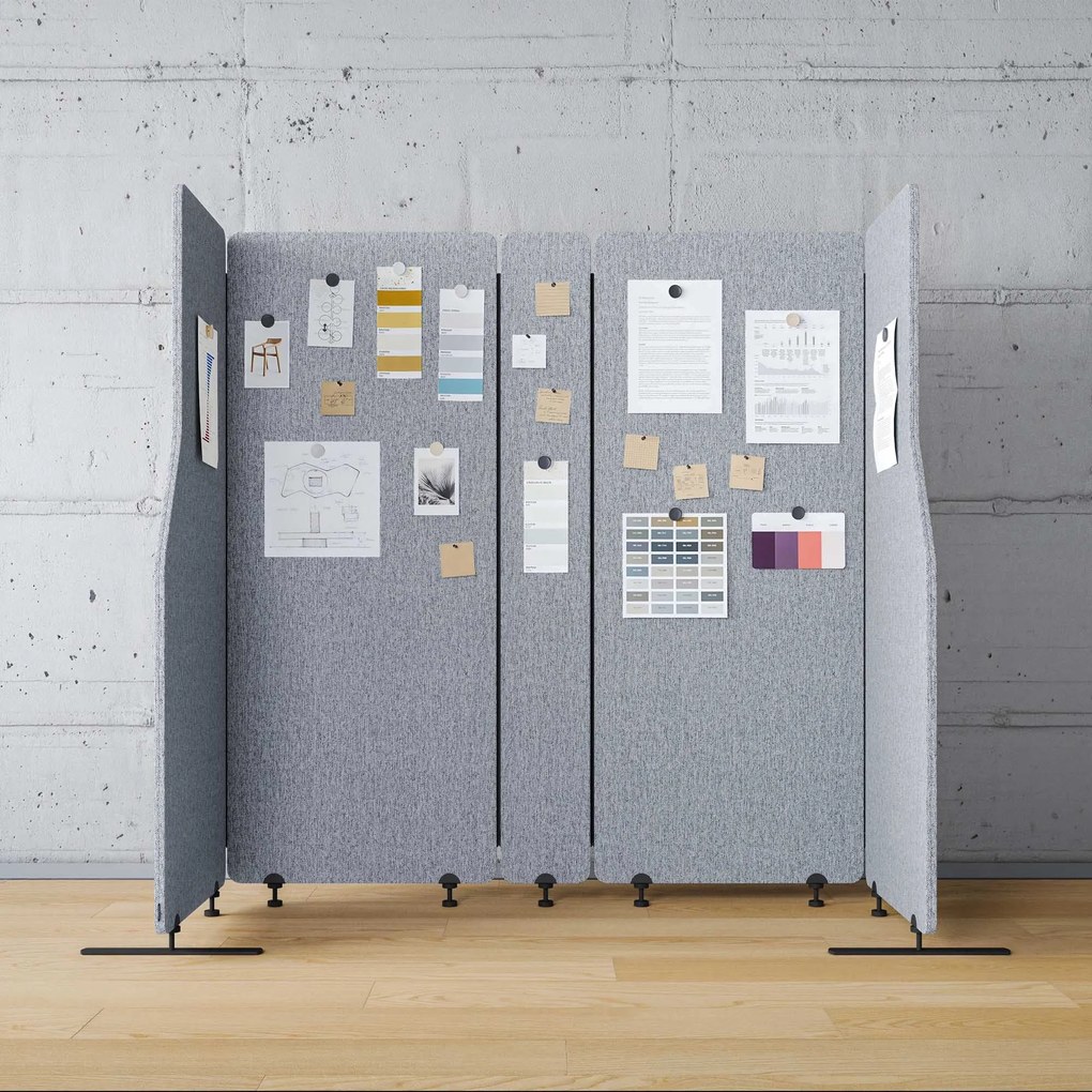 Parawan akustyczny, ścianka biurowa Moon Dust, 260/145 cm: SADIE