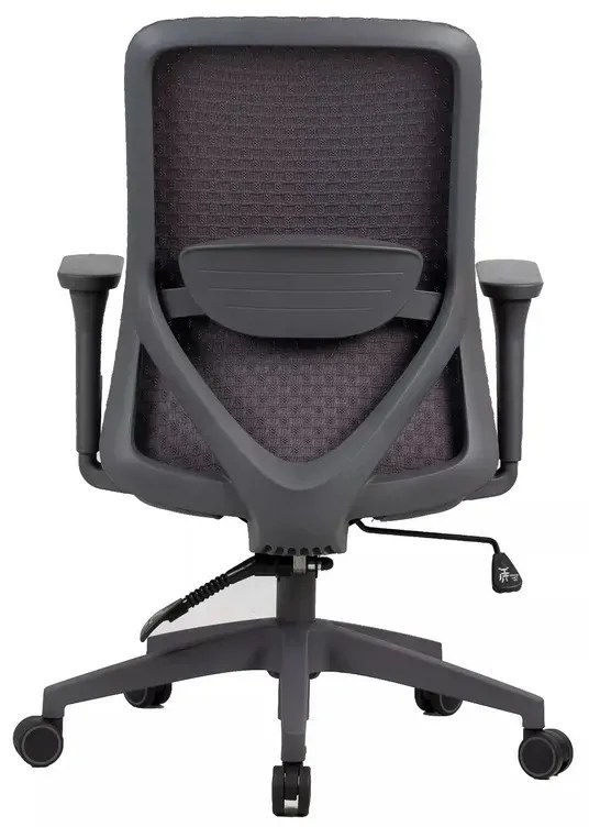 FOTEL OBROTOWY Q744 SZARY SIGNAL
