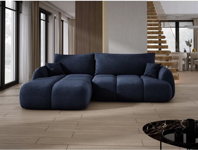 Narożnik COCO WIND z funkcją spania poduszkami i pojemnikiem CLOUD 79 WERSAL