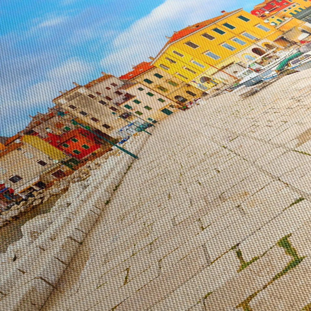Obraz - Stare istryjskie miasto Poreč, Chorwacja (170x50 cm)