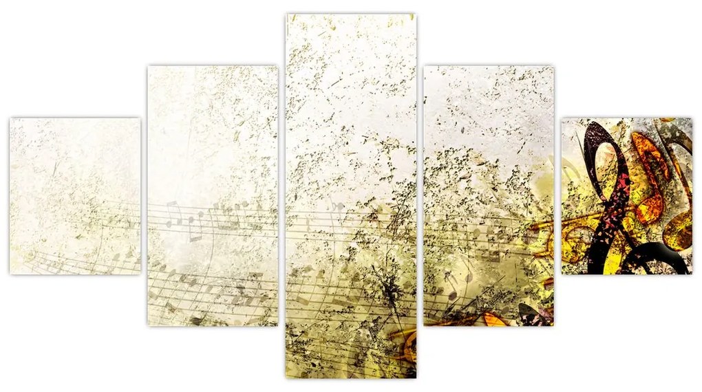 Obraz - Potęga muzyki (125x70 cm)
