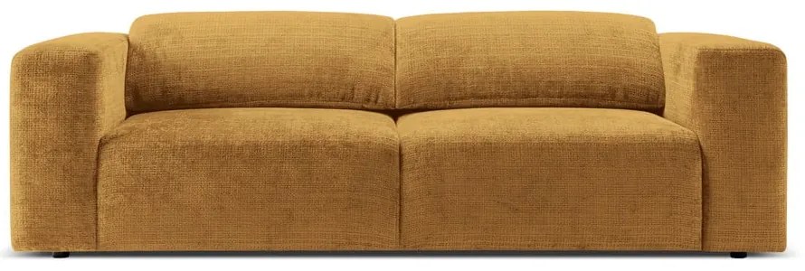 Sofa w kolorze ochry 234 cm Cruz – Micadoni Home