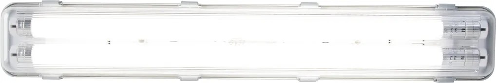 Oświetlenie TL szare z LED 15W 2250 lm 4000K IP65 - Base