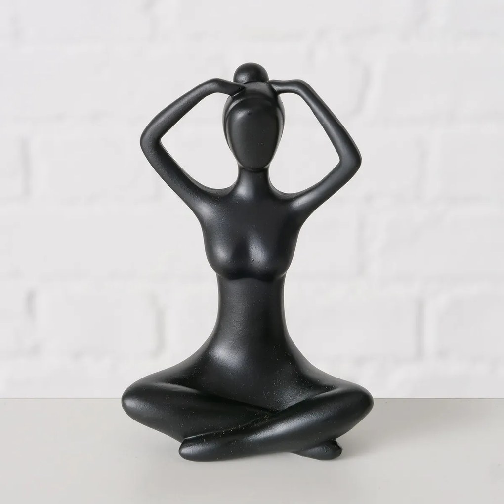 Figurka dekoracyjna Joga, kobieta, 10 cm