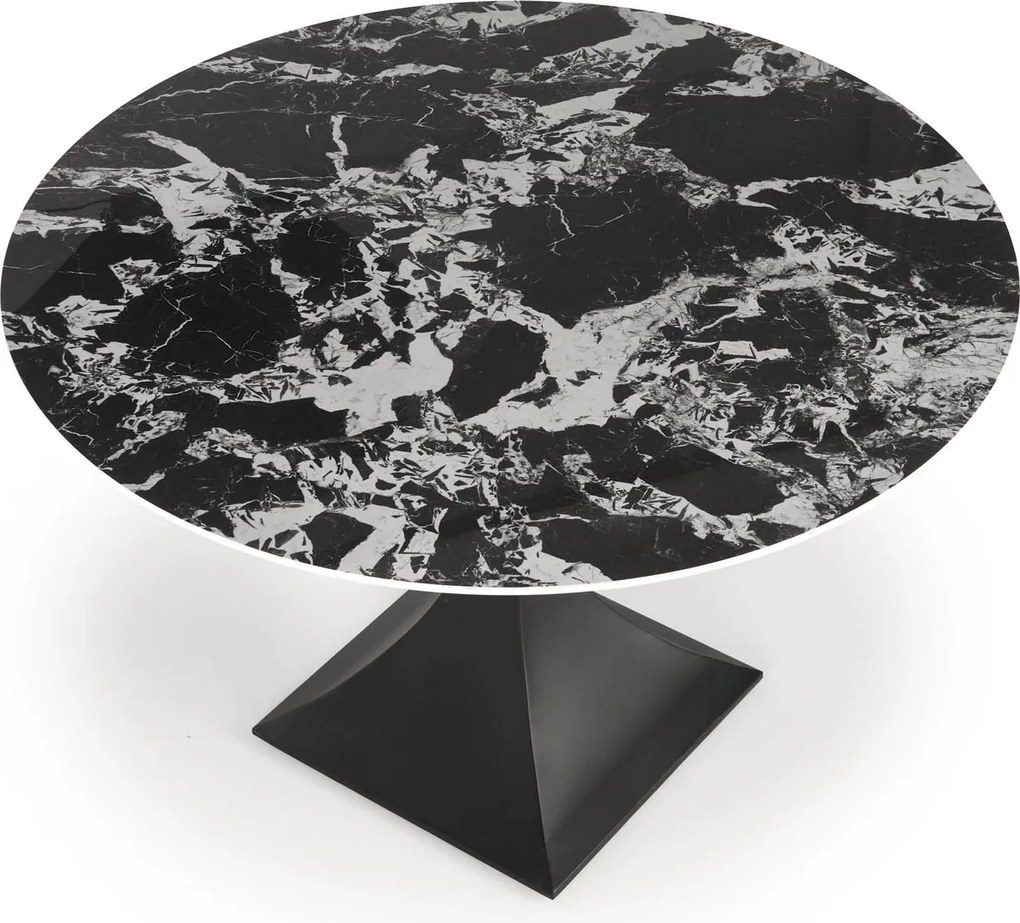 Okrągły stół z blatem ze spieku Manuel Halmar