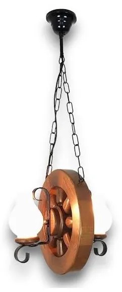 Brilagi - Żyrandol na łańcuchu ROATA 2xE14/40W/230V buk/orzech