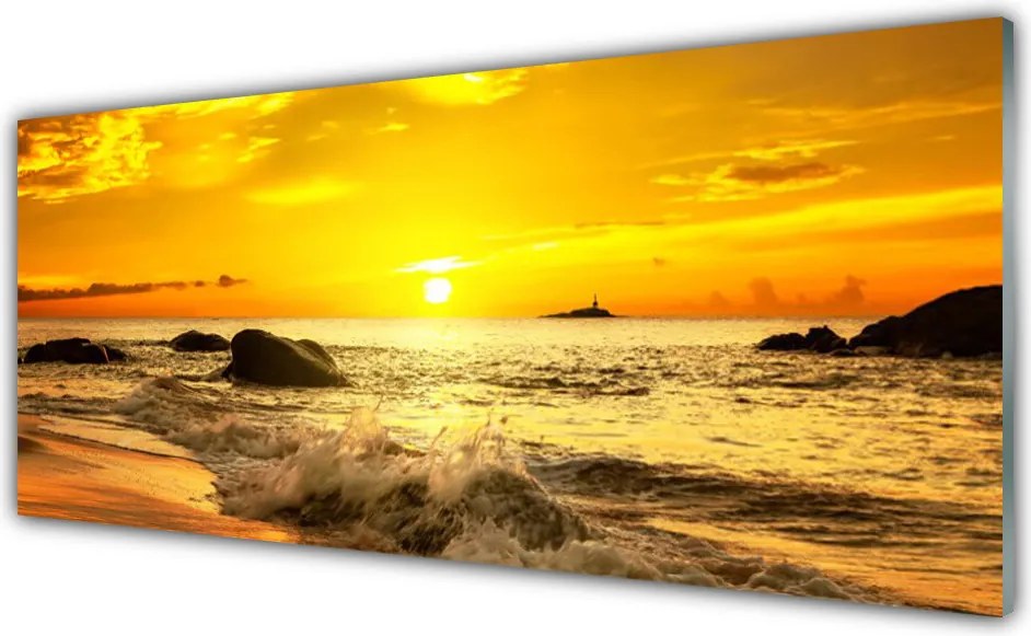 Panel Kuchenny Lazurowy Ocean I Piasek