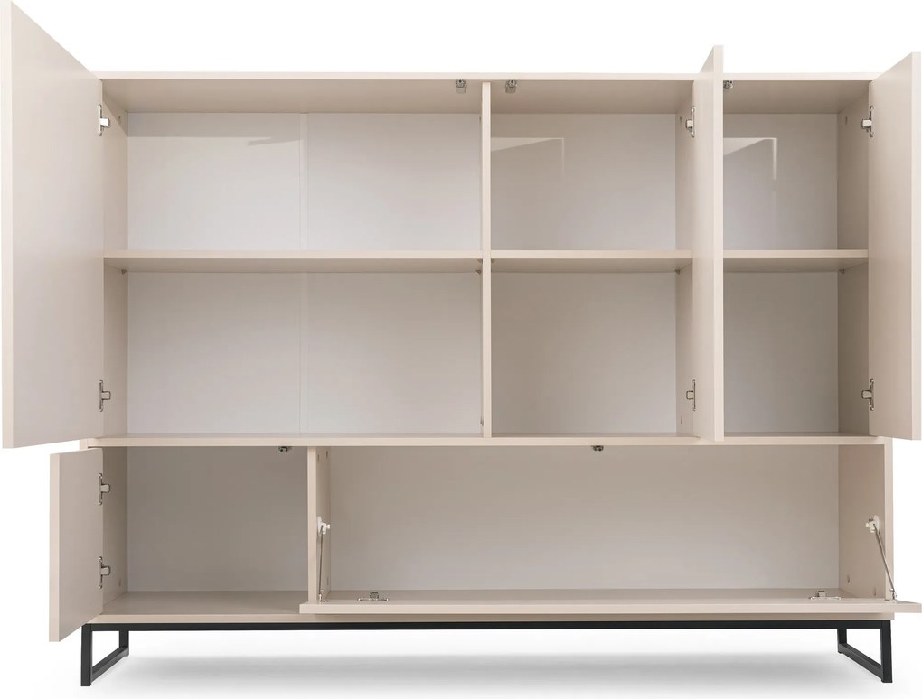 Komoda AZIR 160 cm do Salonu Sypialni Odcienie beżu