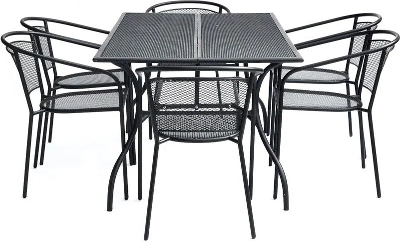 Stół ogrodowy metalowy ZWMT-83 - prostokąt 90 x 150 cm