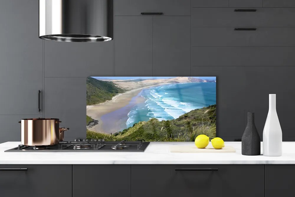 Panel Szklany Spokój Nadmorskiej Plaży