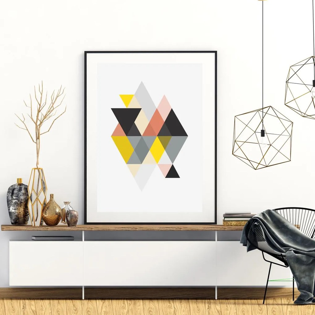 Plakat - Triangle Geometrica (A4)