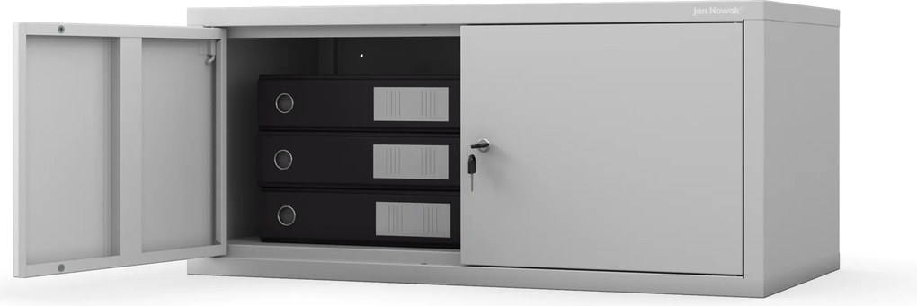 Nadstawka na szafę EWA Compact 800 x 380 x 400 mm, szara