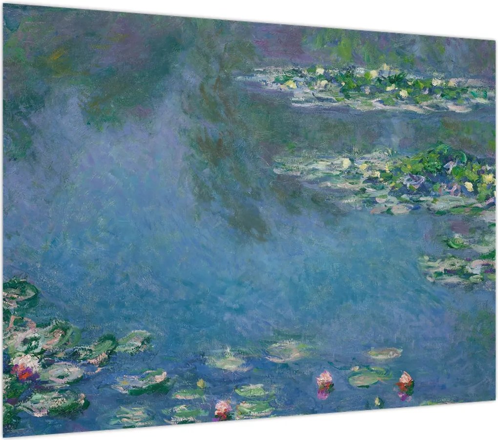 Obraz - Claude Monet, Water Lilies, reprodukcje (70x50 cm)
