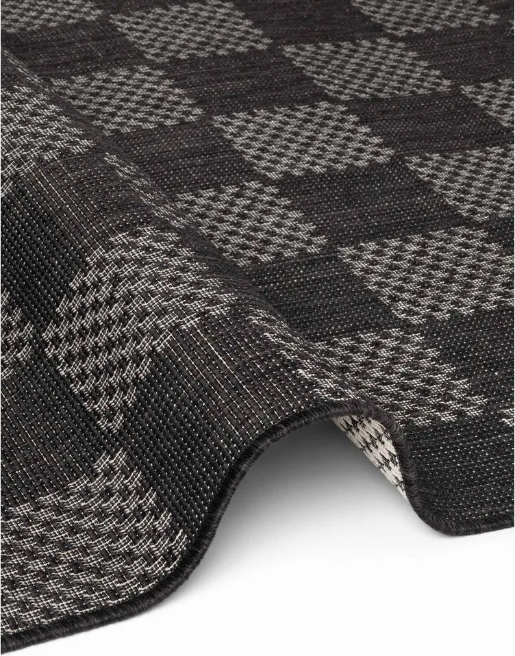 Czarno-kremowy dywan odpowiedni na zewnątrz 120x170 cm Haringey Dorothy – Ted Baker