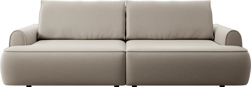 Masseno Sofa MARE z funkcją spania i pojemnikiem na pościel - Beżowy - ONEGA 2