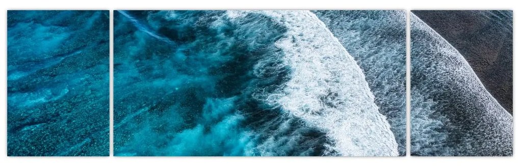 Obraz - Fale na morzu (170x50 cm)