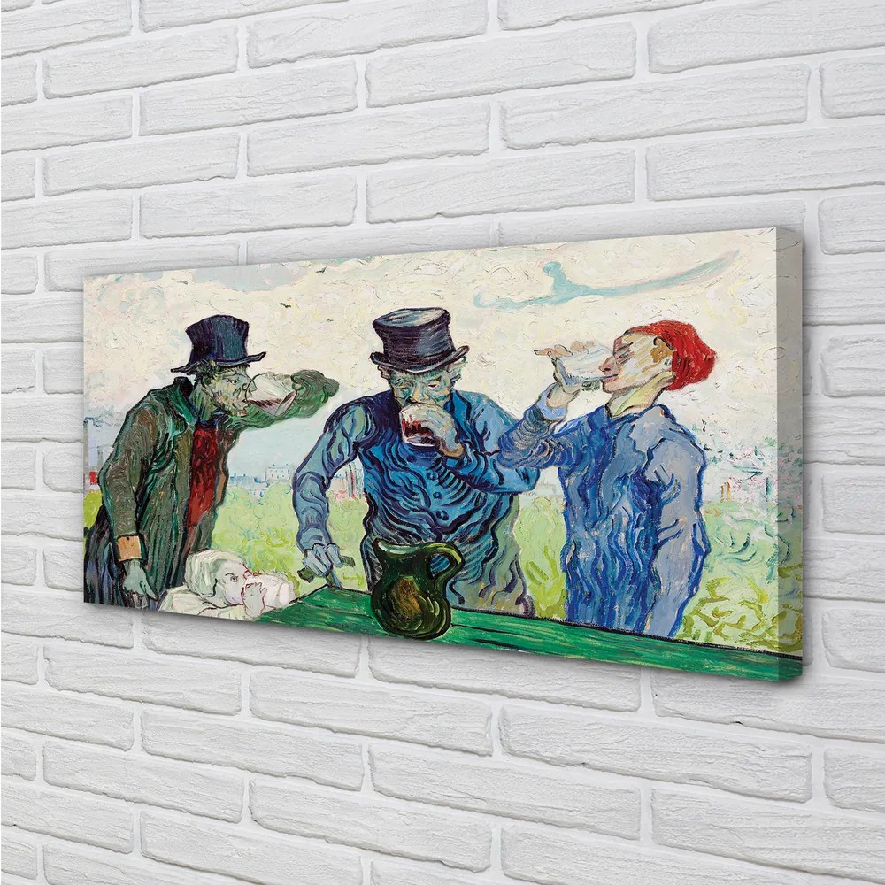 Zdjęcie na płótnie Pijący - Vincent van Gogh