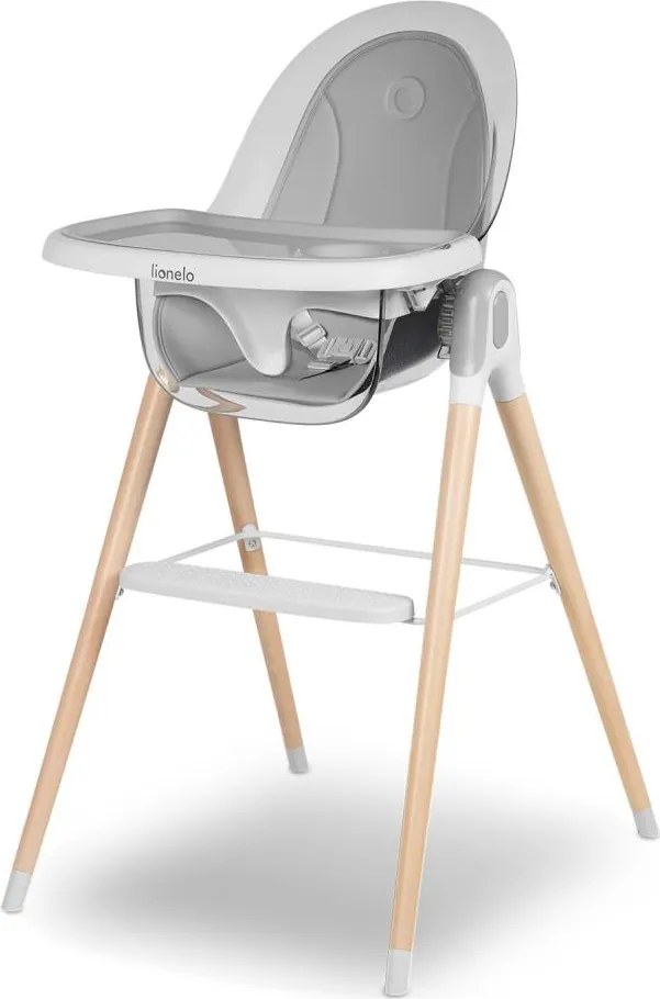 Lionelo - Krzesełko dziecięce do karmienia 2w1 MONA Stone