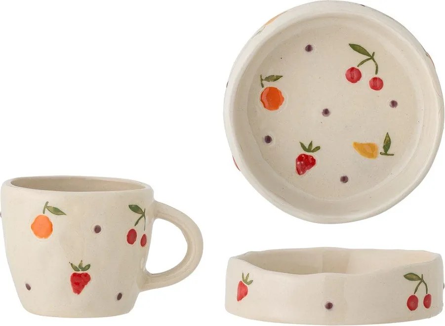 Kamionkowy zestaw naczyń dla dzieci 2 szt. Tatiana – Bloomingville Mini