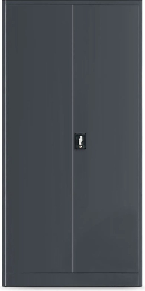 Metalowa szafa warsztatowa Bruno 92x50x185 cm, antracyt