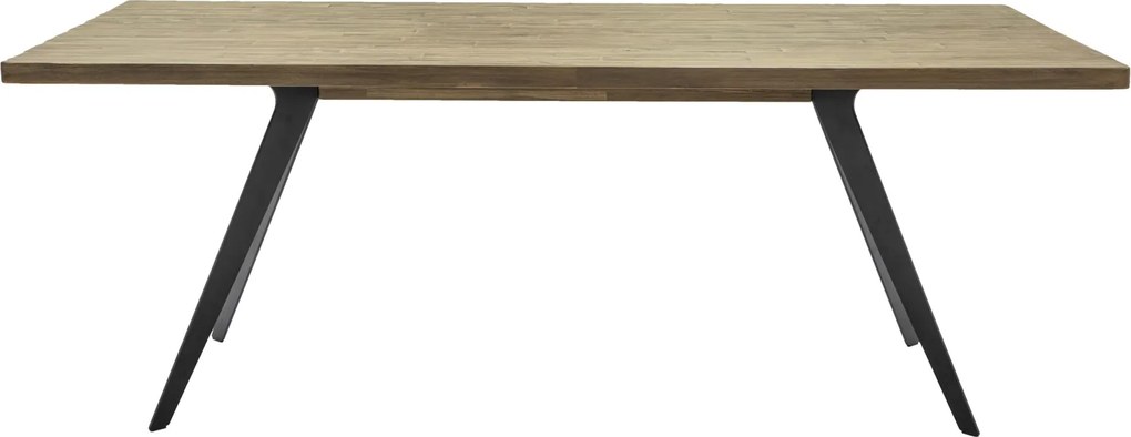 Drewniany stół do jadalni w stylu industrialnym Massa D05 200 cm