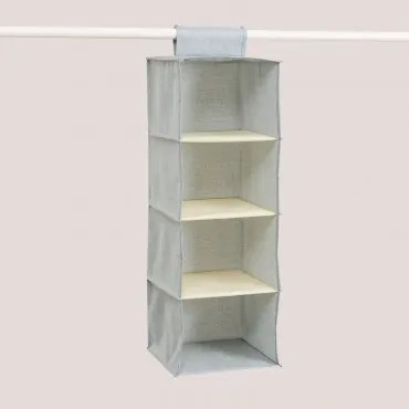 Wiszący Organizer Tarinna Mus Celadonowy & ↑85 Cm - Sklum