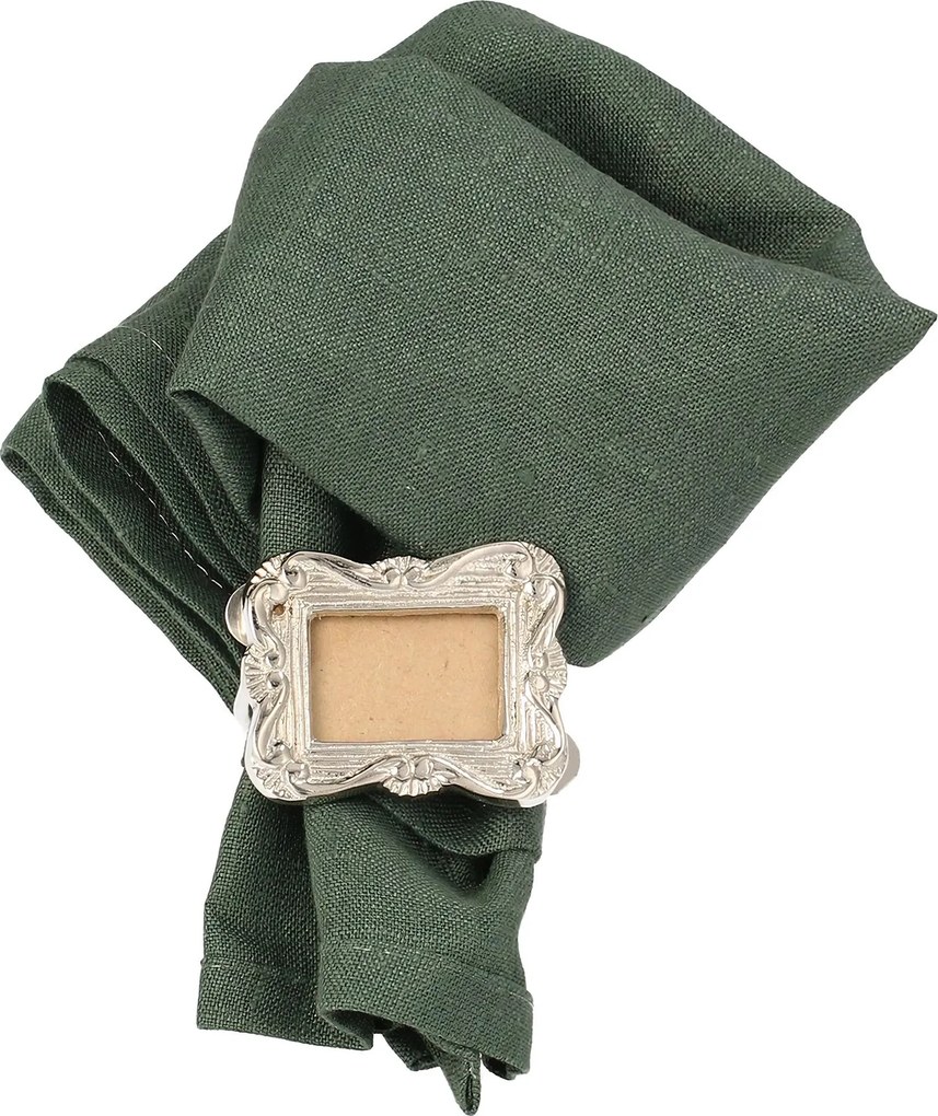 Obrączka na serwetkę Silver Frame
