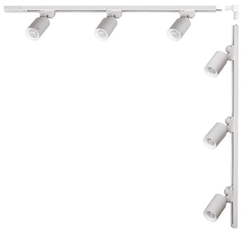 Zuma Line 3567 - Oprawa punktowa do systemu szynowego TORE 6xGU10/35W/230V biała