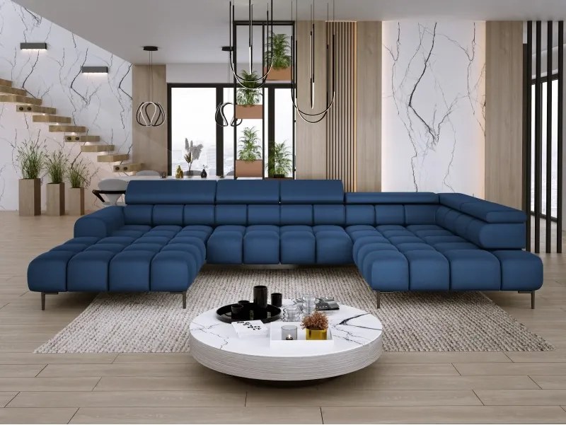 Narożnik PLAZA XL z elektryczną regulacją siedziska WERSAL