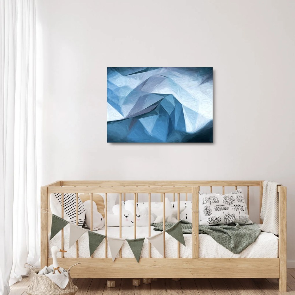 Obraz na szkle abstrakcji (70x50 cm)
