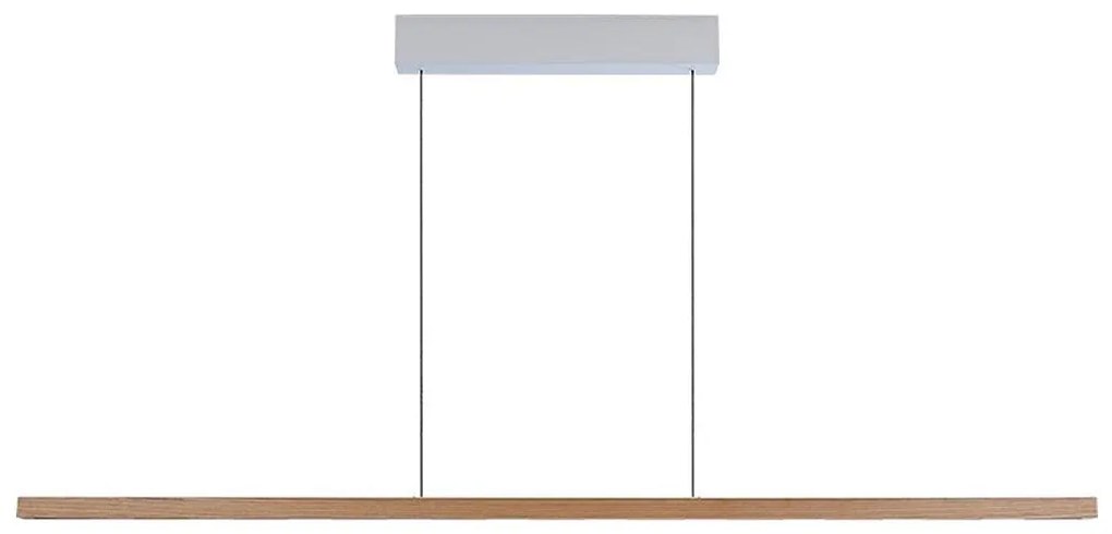 Immax NEO 07310L-LED ściemnialna lampa wisząca na linkach z czujnikiem MADEIRA 37W/230V 157 cm jesion