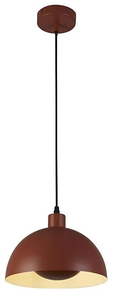 Searchlight 35411OR - Żyrandol na lince MARS 1xE27/60W/230V Ø 40 cm ceglasty