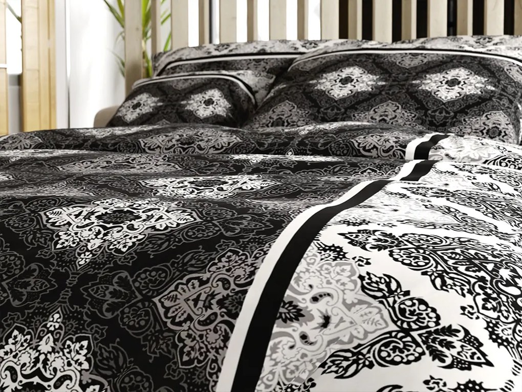 PrzytulneMieszkanie.pl PrzytulneMieszkanie.pl Pościel bawełniana NISCHA szara