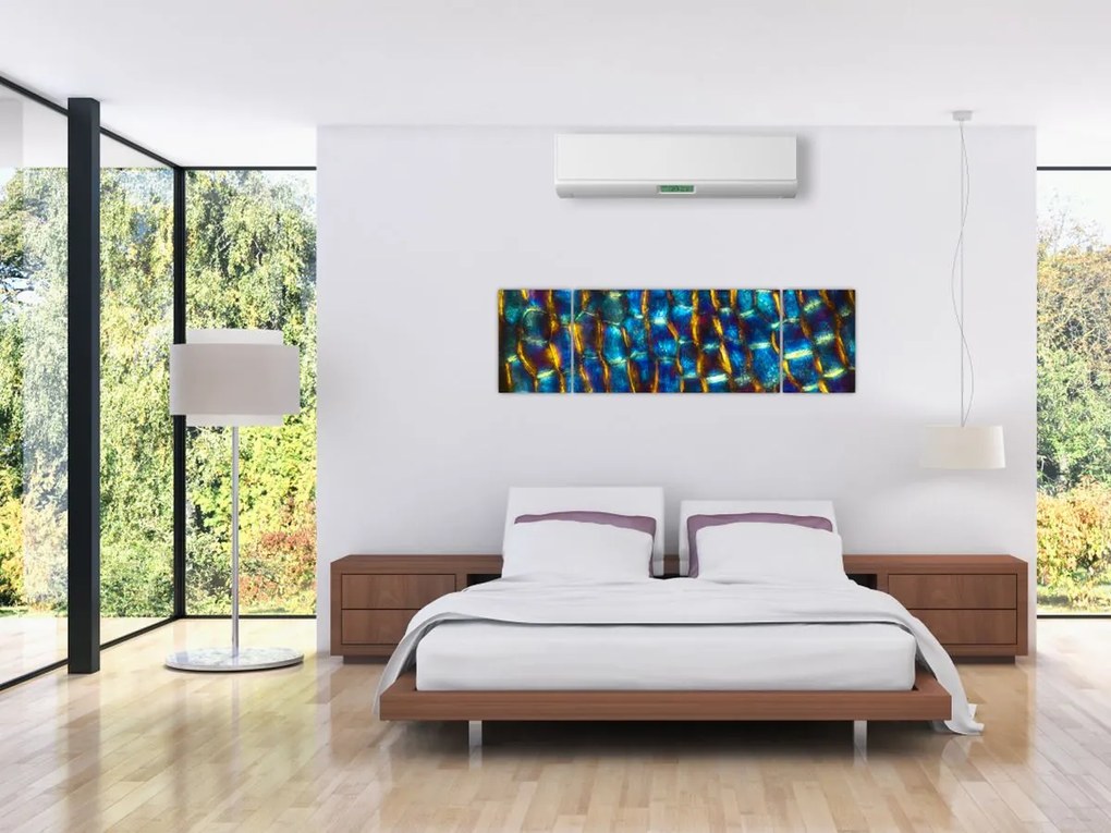 Obraz - Ściana komórkowa (170x50 cm)