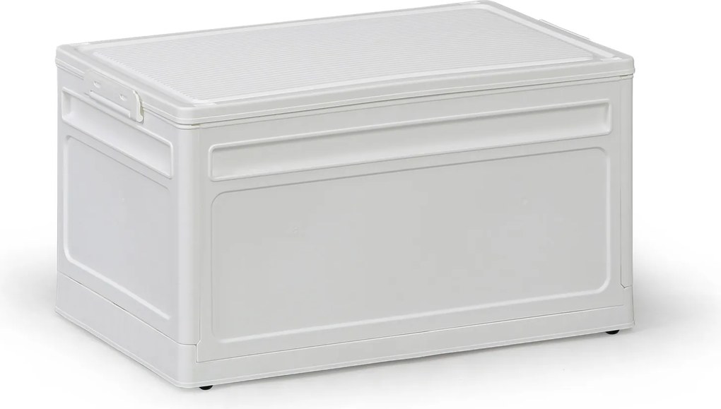 Duży składany regałowy pojemnik XL 62 l, 558x360x310 mm, biały